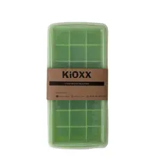 KIOXX - Cubeta de Hielo de Silicona 21 Cavidades Verde