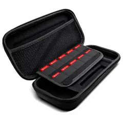 GENERICO - Funda Protector Nintendo Switch Oled Estuche Portatil Porta Kit Gaming