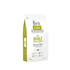 BRIT - CARE PERRO ADULTO 7.5 KG RAZA PEQUEÑA 1 A 10KG CORDERO