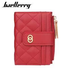 BAELLERRY - Billetera de cuero vegano PU para dama DR063