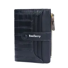 BAELLERRY - Billetera de cuero vegano PU para dama N2363
