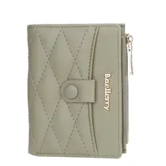 BAELLERRY - Billetera de cuero vegano PU para dama N5020