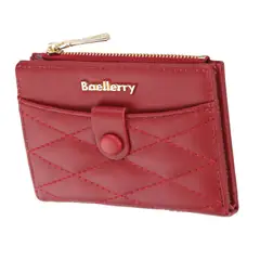 BAELLERRY - Billetera de cuero vegano PU para dama N5020
