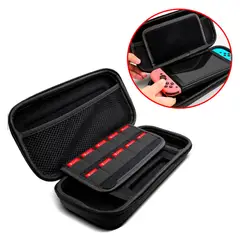 GENERICO - Funda Protector Nintendo Switch Oled Estuche Portatil Porta Kit Gaming