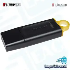 KINGSTON - MEMORIA USB 3.2 128GB DATATRAVELER EXODIA P/N: DTX/128GB