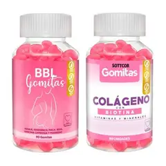 GENERICO - Aguaje Bbl + Colágeno con Biotina para Adultos 100 Gr Gomitas Sottcor