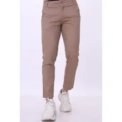 J JERAOUS - Pantalón JERAOUS de drill strech Taupe