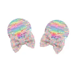 GENERICO - Par de ganchos orejitas de ratón para bebés y niñas