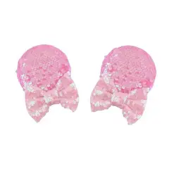 GENERICO - Par de ganchos orejitas de ratón para bebés y niñas