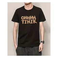 42AROZINA - Poleras moda hombre camiseta de manga corta de puro algodón-OHHHH