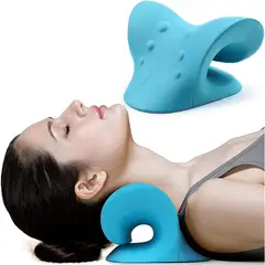 GENERICO - Almohadilla Quiropractica Cuello Masajes Descompresion Antiestress.