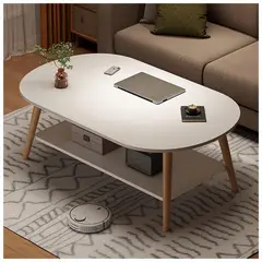 VENTITAS HOME - Mesa de Centro Vintage Piatza Blanco