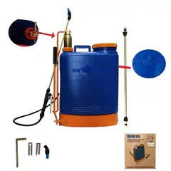 GENERICO - Mochila pulverizador fumigador con camara de bronce 20 litros VIP