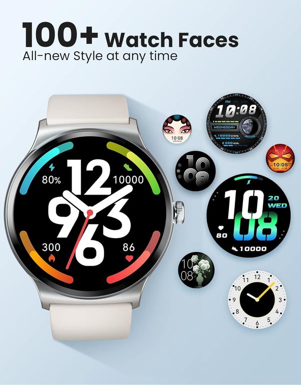 Smartwatch Solar Lite Version 2023 No Xiaomi No Miband - Silver.