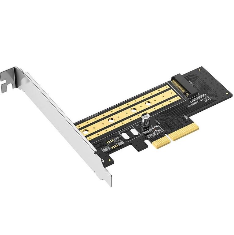 Tarjeta Con Disipador Para Discos M.2 NVMe PCIe 3.0 x4