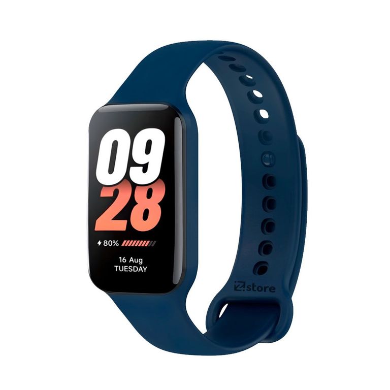 Correa Compatible Con Xiaomi Mi Band 8 Active Azul Noche