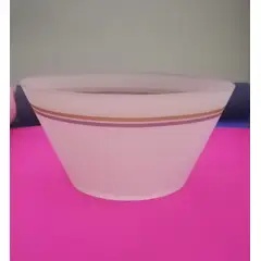 GENERICO - Set de Ensaladas vidrio arenado, 7 piezas