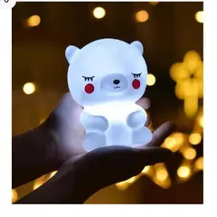 GENERICO - Mini Lampara Nocturna Luz Led Infantil Gatito Rosado