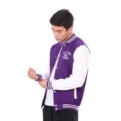 NEW YORK STARS - Casaca Hombre Beisbol - Morado - NY