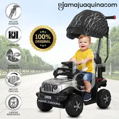 JEEP - Correpasillo Guiador a Bateria «MAX GST» Gray