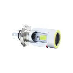 GENERICO - Foco Led H4 Moto 12v Con Ojo Ángel Blanco 3600 LM LUXLED