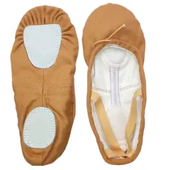 GENERICO - ZAPATO DE MEDIA PUNTA BALLET DE LONA