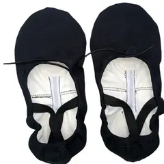 GENERICO - ZAPATO DE MEDIA PUNTA BALLET DE LONA