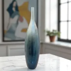 CONCEPT - Florero Azul Cobalto Largo
