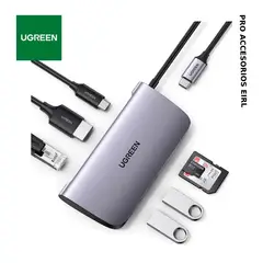 UGREEN - HUB USB-C CM212 7 EN 1 MULTIFUNCIONAL