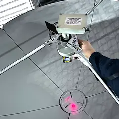 RST - ANTENA PARABOLICA GRANDE 180CM PARA BANDA KU CON LNB FOCO PRIMARIO