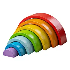 BIGJIGS - Arcoíris de madera