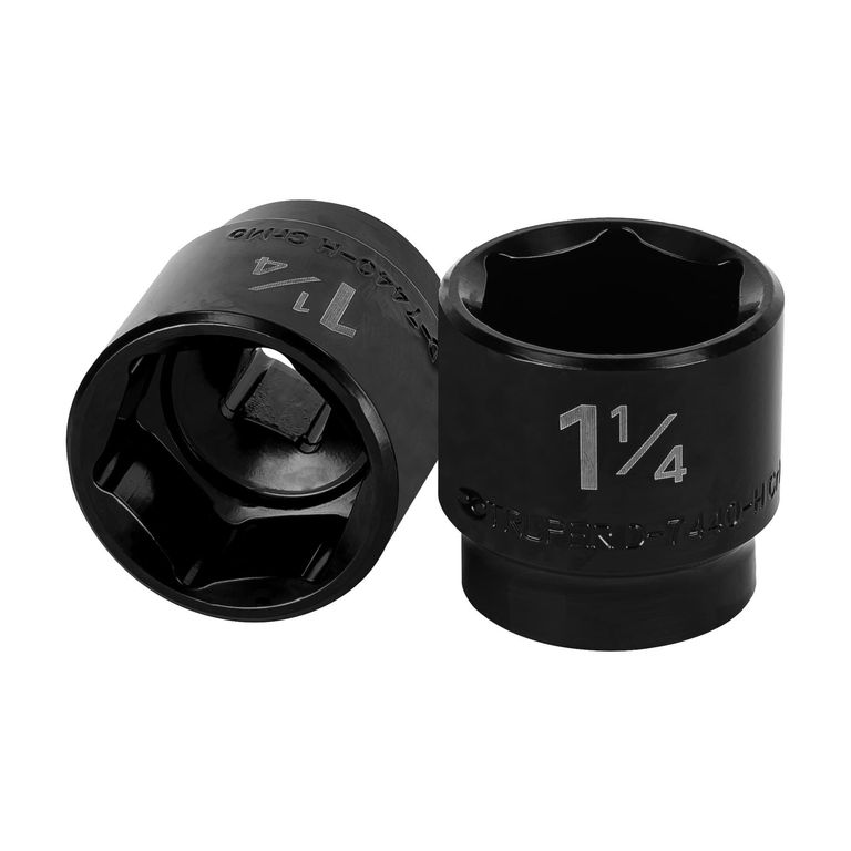 Dado para impacto de 6 puntas de 1/2" de 1 1/4" (31.7 mm) Pza.