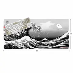 GENERICO - Mouse Pad Gamer XXL Gran Ola