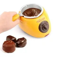 GENERICO - Chocolatera eléctrica máquina fondue - Amarillo