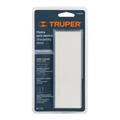 TRUPER - Piedra para asentar 150 mm. doble grano 150 y 240