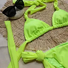GENERICO - Conjunto Bikini Bora Neón