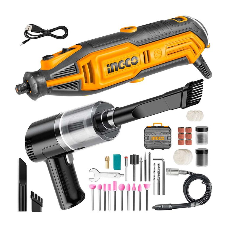 MINI GRINDER 130W MULTIPROPÓSITO ASPIRADORA INALÁMBRICA - COMBO