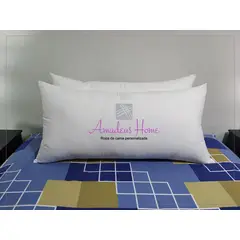 AMADEUS HOME - 02 Almohadas Lavables King Size ¡Relleno Antialérgico!.
