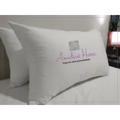 AMADEUS HOME - 02 Almohadas Lavables para cama Queen ¡Relleno Antialérgico!.