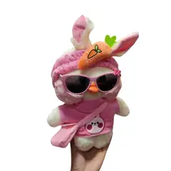 GENERICO - Peluche Kawaii de Patito Lalafanfan POLO LILA