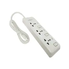 HOME LIGHT - Supresor de pico 3 tomas independientes Luxury