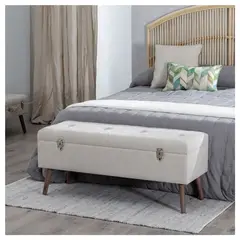 VENTITAS HOME - Banqueta Renacentista Brooklyn Marfil