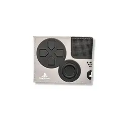 BIOWORLD - Billetera play station ps4 Gris