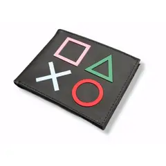 BIOWORLD - Billetera play station Logo Negro