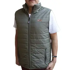 JUST - CHALECO VERDE MILITAR ACOLCHADO