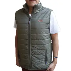 JUST - CHALECO VERDE MILITAR ACOLCHADO