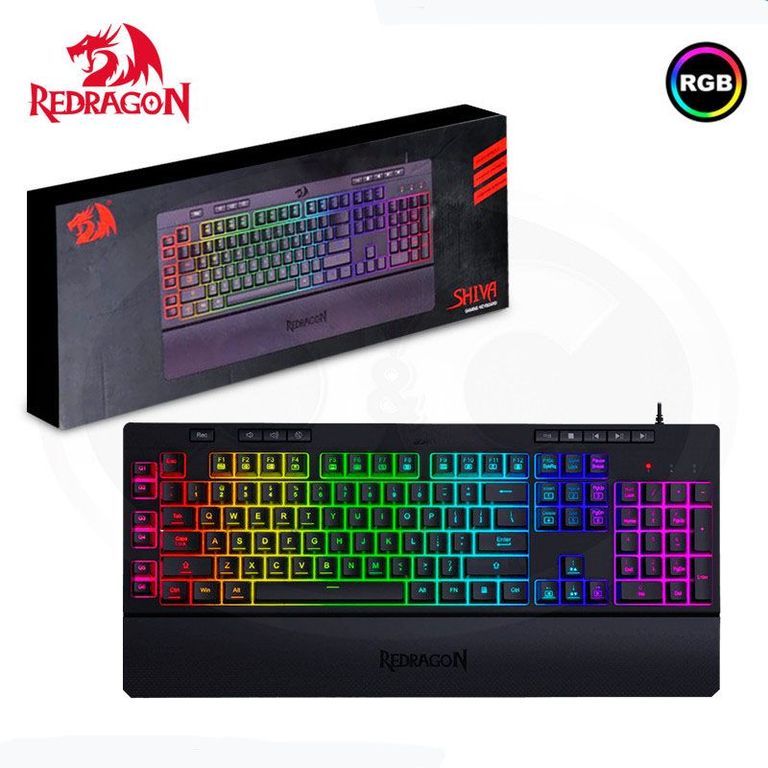 Teclado Semi Mecánico Gamer SHIVA K512RGB-SP