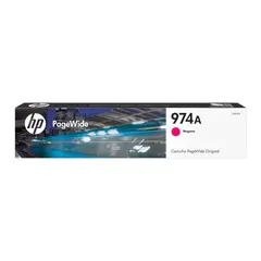 HP - TINTA 974A MAGENTA PAGEWIDE PRO SERIES 452 477 552 577 P/N: L0R90AL