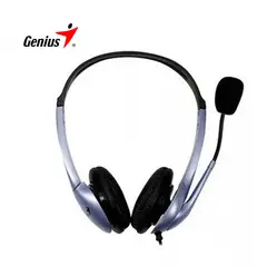 GENIUS - Audifonos Con Micrófono Blue HS-04S Volp Chatting para PC