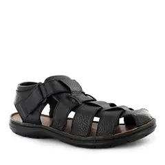 ECCO - Sandalias Hombre Braulio01 Negro Cuero